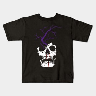 driftwood skull Kids T-Shirt